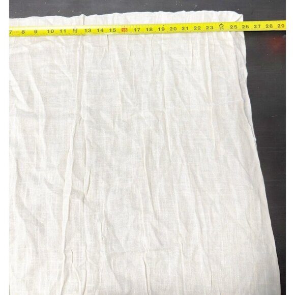 New Bindya NY Ivory Boho Fashion Scarf Sheer Mesh Tassel Fringe Wrap‎ 25”x72” - Picture 6 of 8